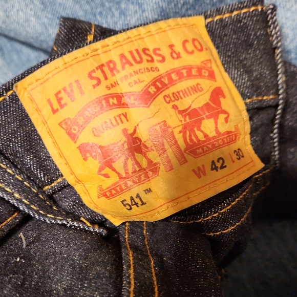 ❤️ NWOT! LEVI'S 541 ATHLETIC TAPER JEANS, 42 - Picture 7 of 11